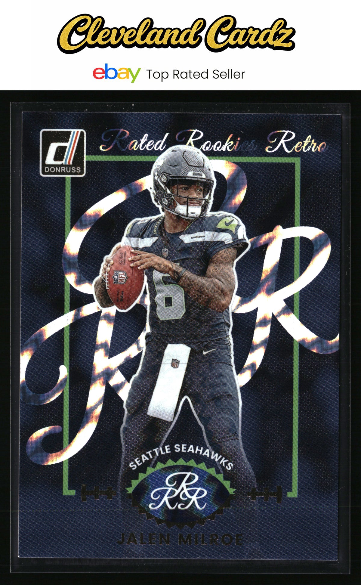 2025 Donruss #16 Jalen Milroe Rated Rookies Retro
