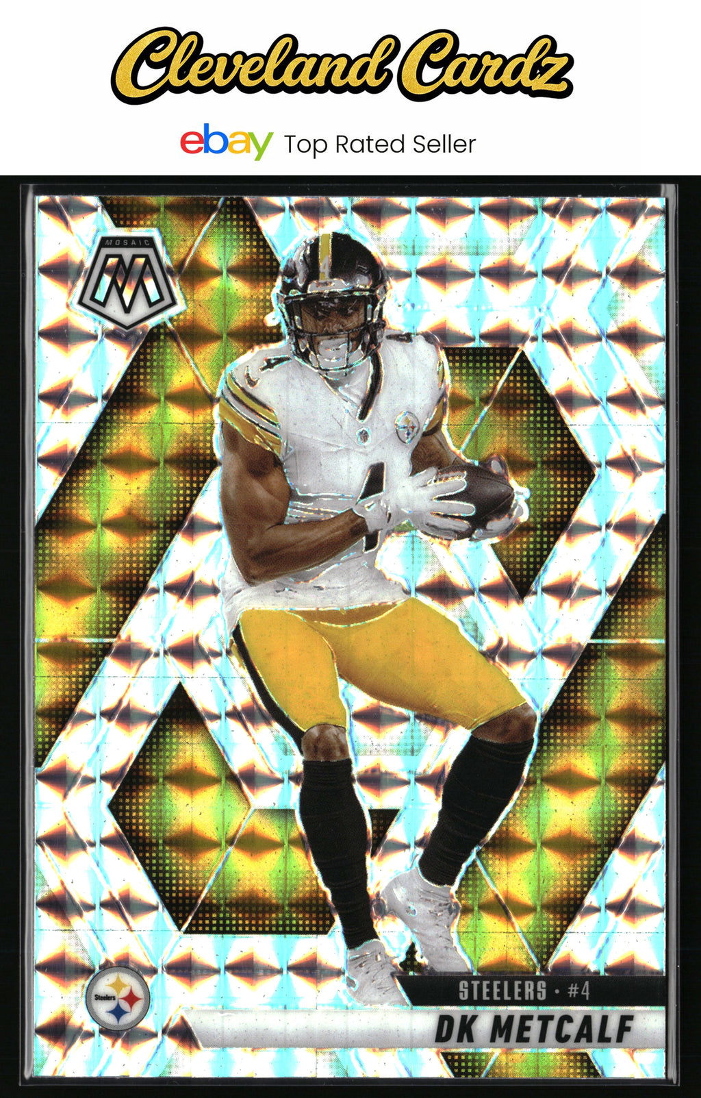 2025 Panini Mosaic #33 DK Metcalf Mosaic