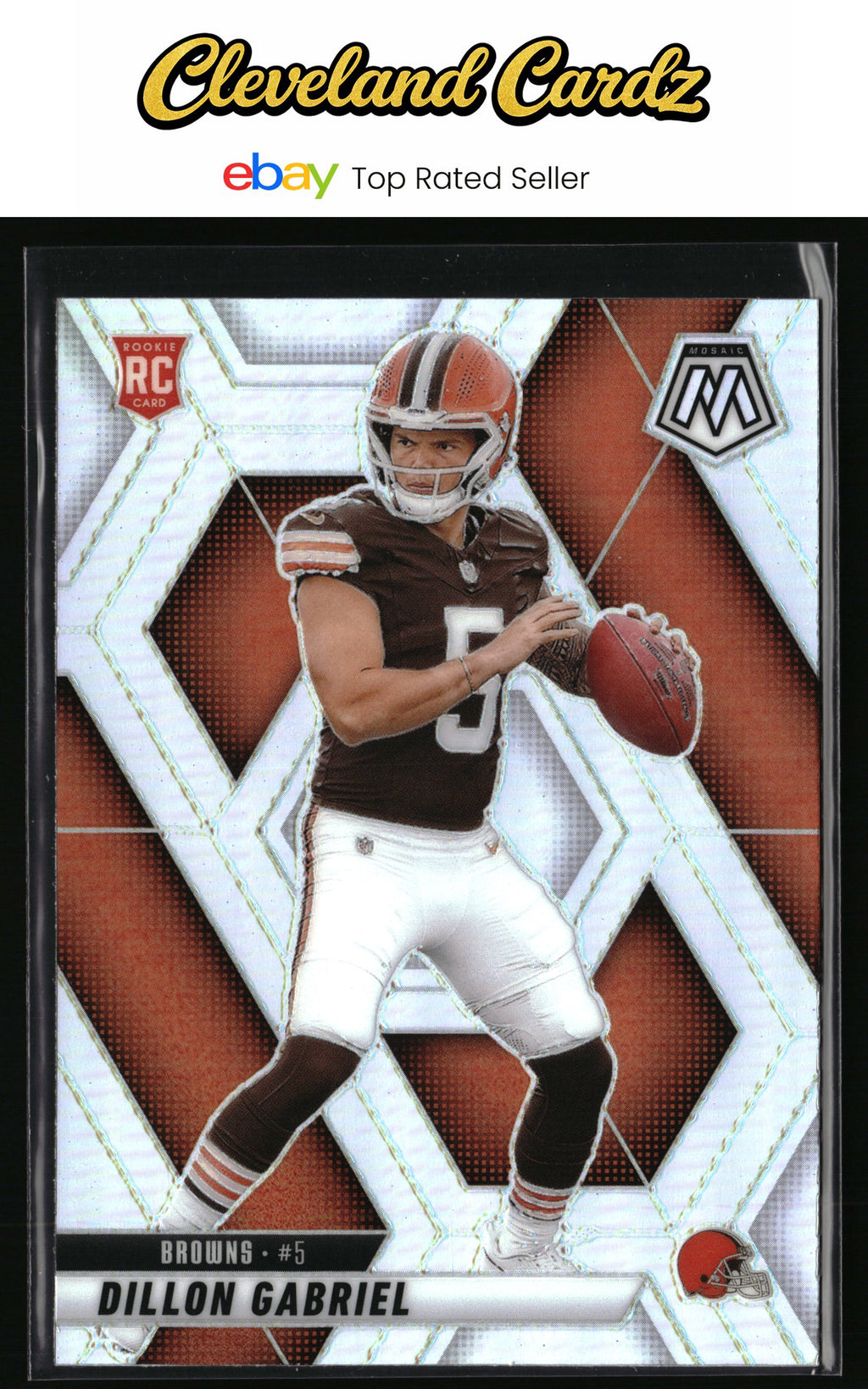2025 Panini Mosaic #332 Dillon Gabriel Silver