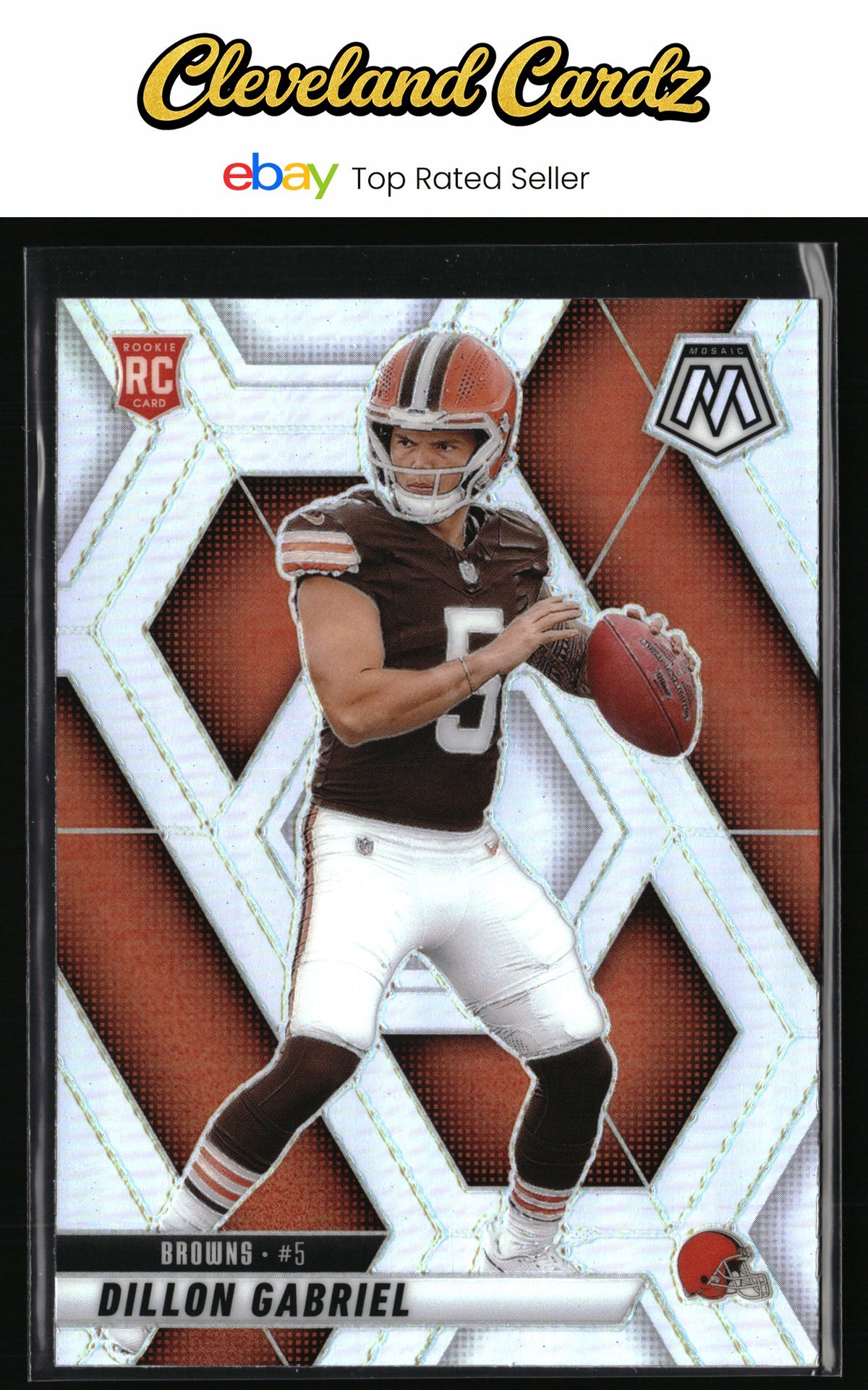 2025 Panini Mosaic #332 Dillon Gabriel Silver