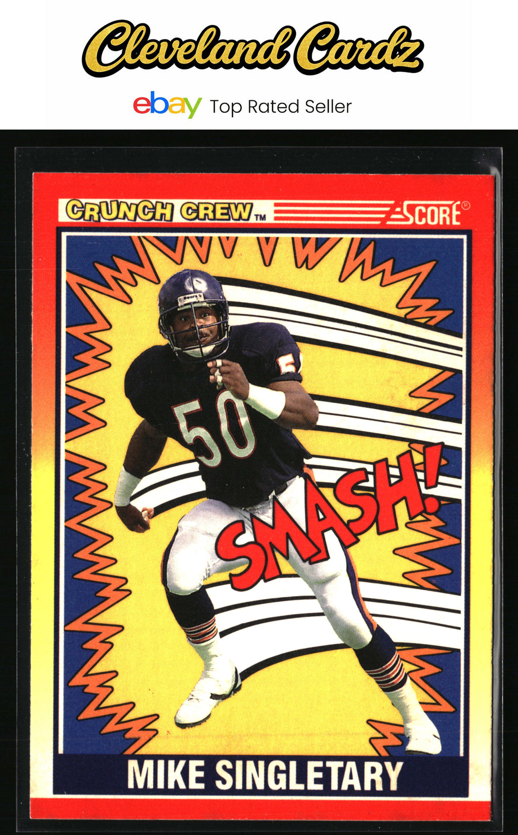 1990 Score #554 Mike Singletary