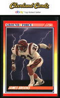 1990 Score #323 James Brooks