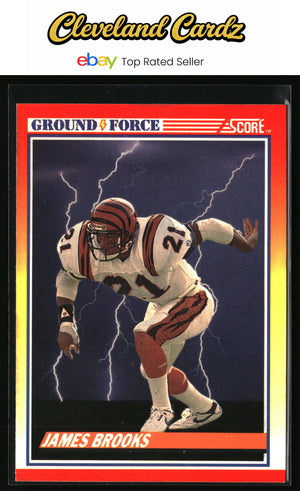 1990 Score #323 James Brooks