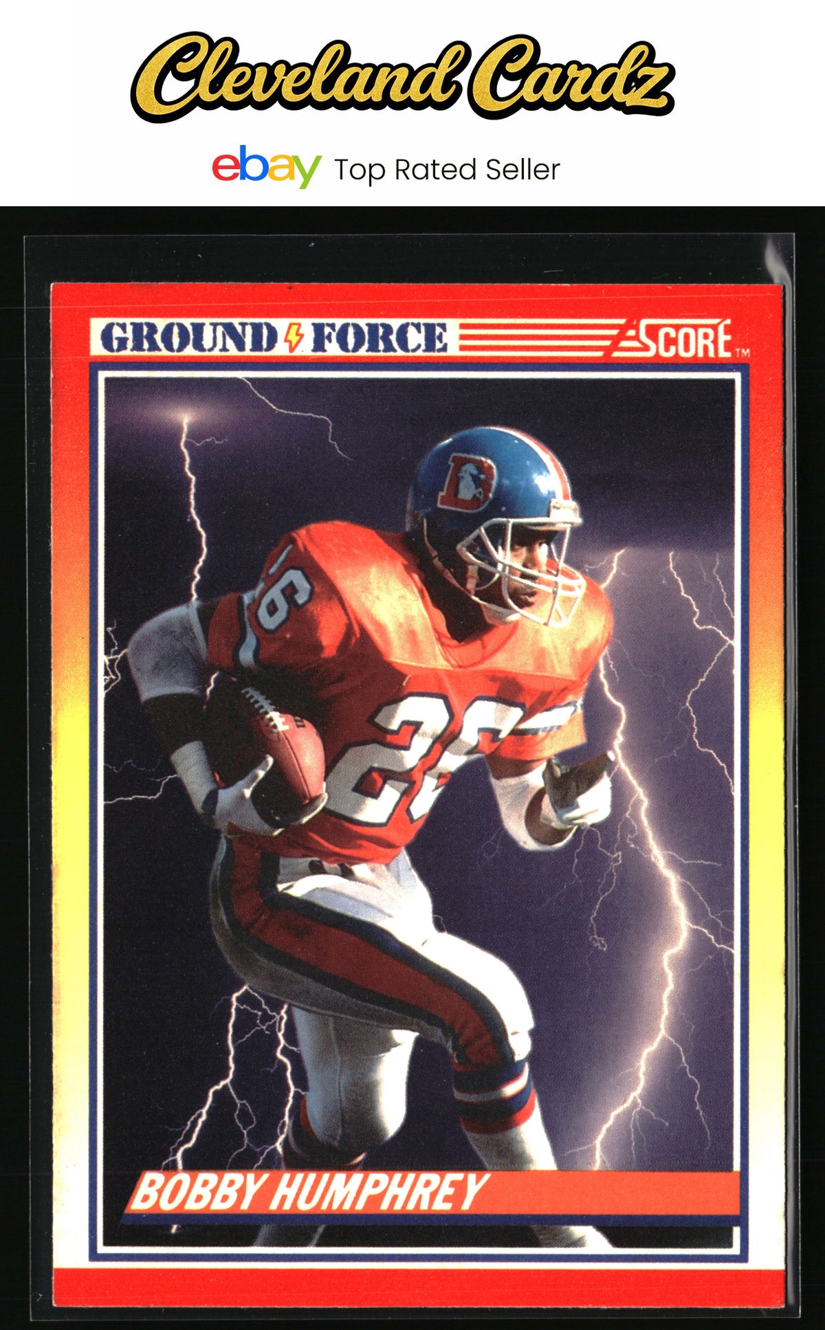 1990 Score #324 Bobby Humphrey