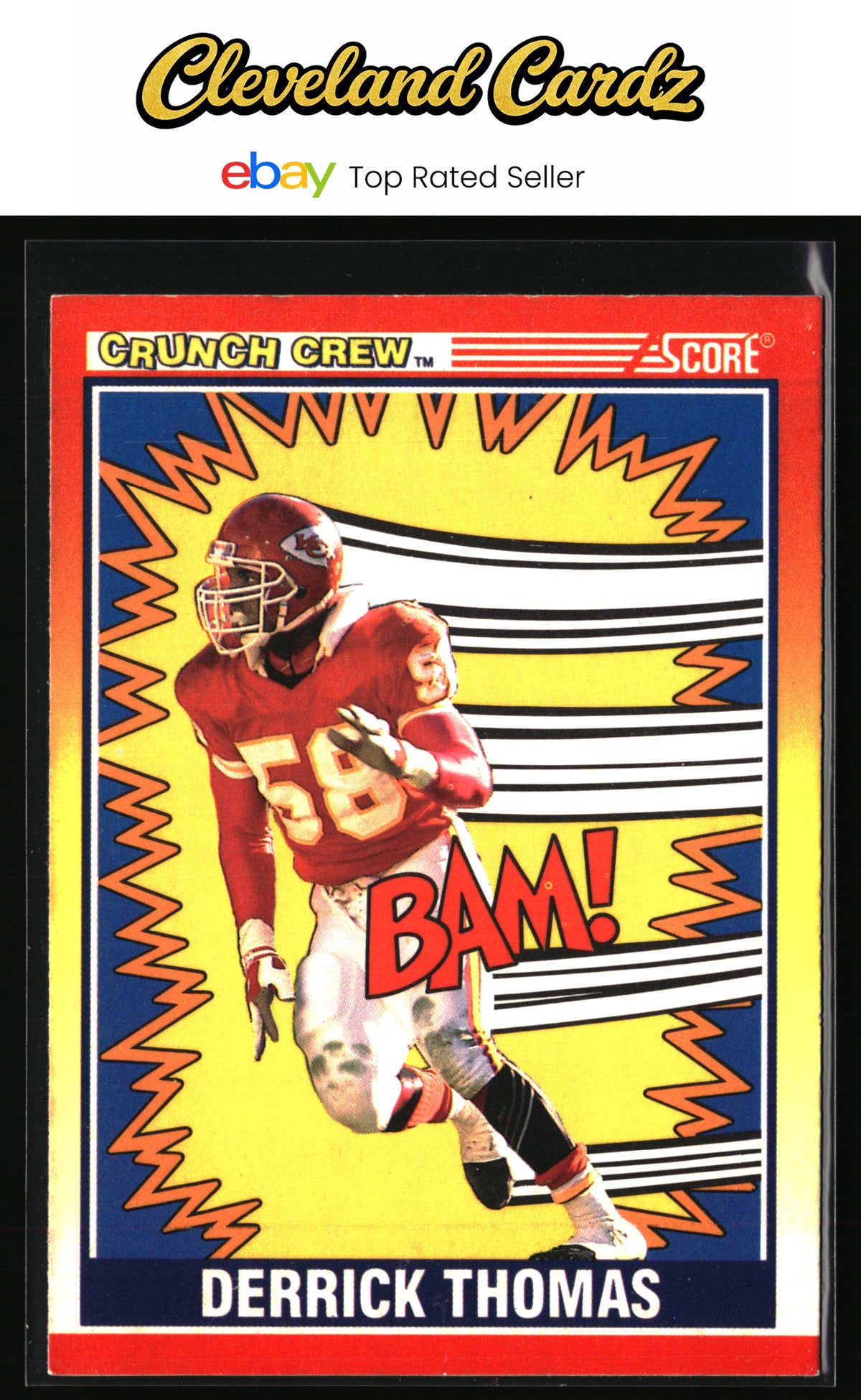 1990 Score #553 Derrick Thomas