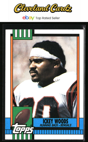 1990 Topps #277b Ickey Woods