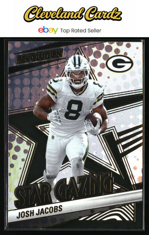 2025 Panini Revolution #22 Josh Jacobs Star Gazing