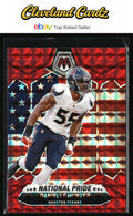 2024 Panini Mosaic #270 Danielle Hunter Mosaic Red