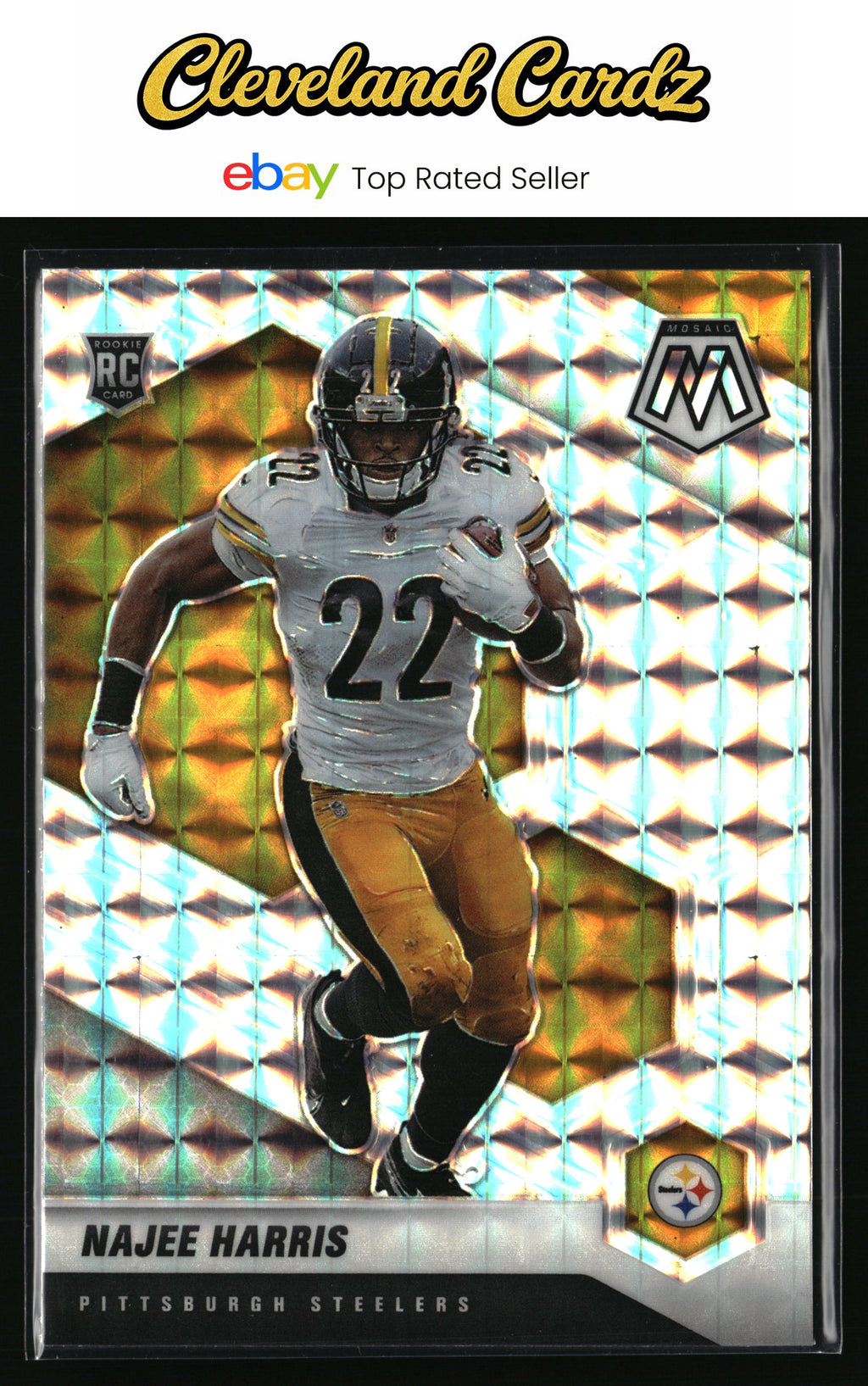 2021 Panini Mosaic #313 Najee Harris Prizm