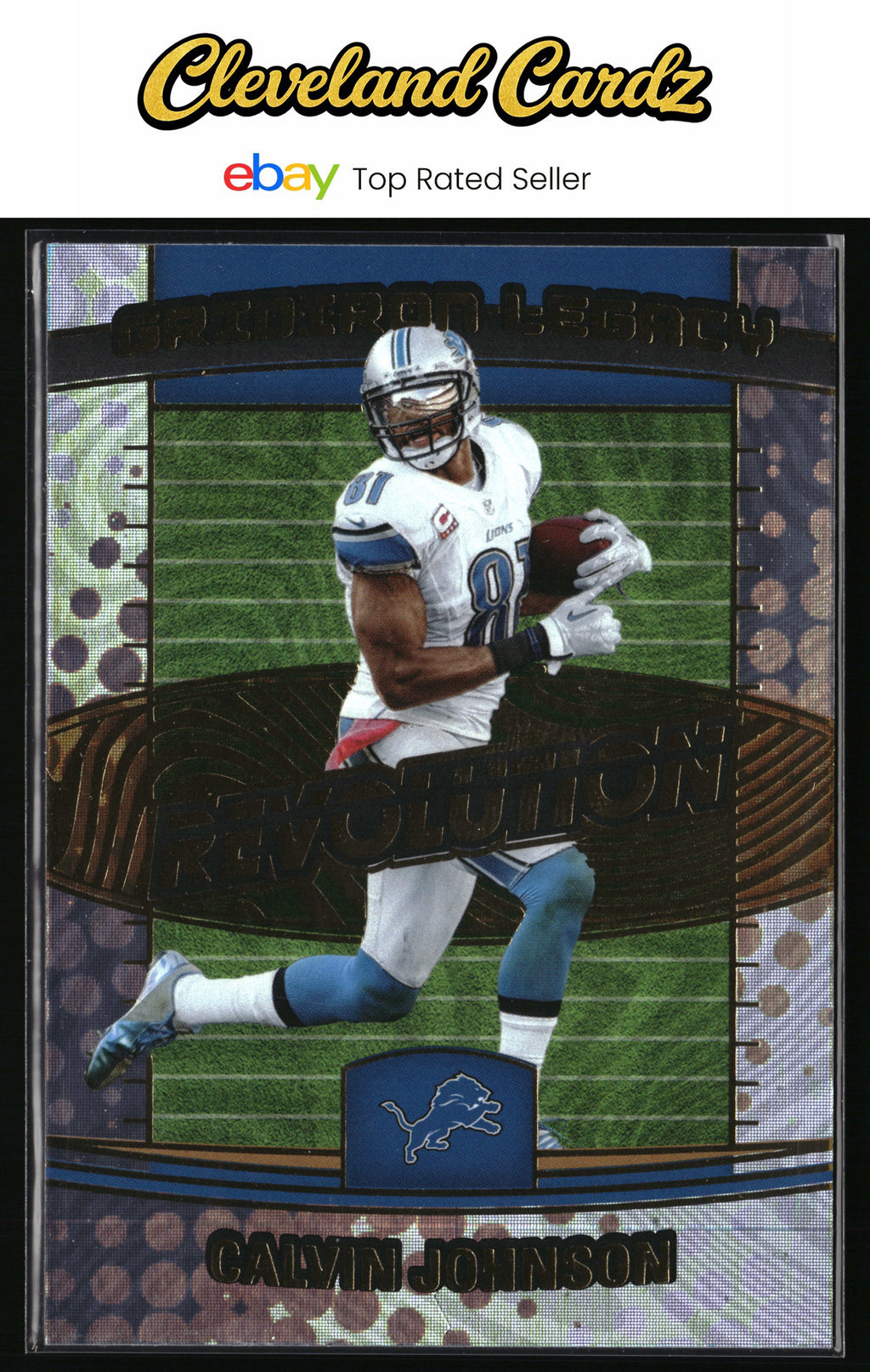 2025 Panini Revolution #15 Calvin Johnson Gridiron Legacy