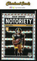 2025 Panini Mosaic #22 Kaleb Johnson Notoriety Mosaic