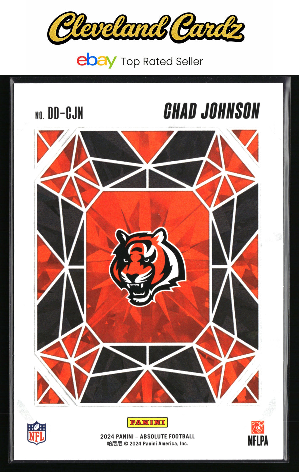 2024 Panini Absolute #DD-CJN Chad Johnson Draft Diamonds