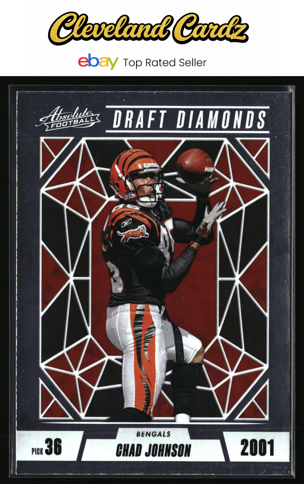 2024 Panini Absolute #DD-CJN Chad Johnson Draft Diamonds