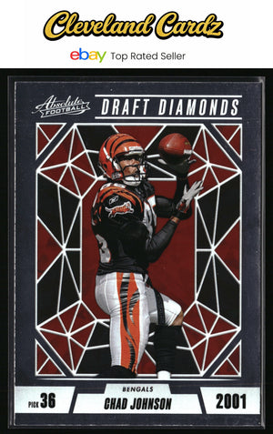2024 Panini Absolute #DD-CJN Chad Johnson Draft Diamonds