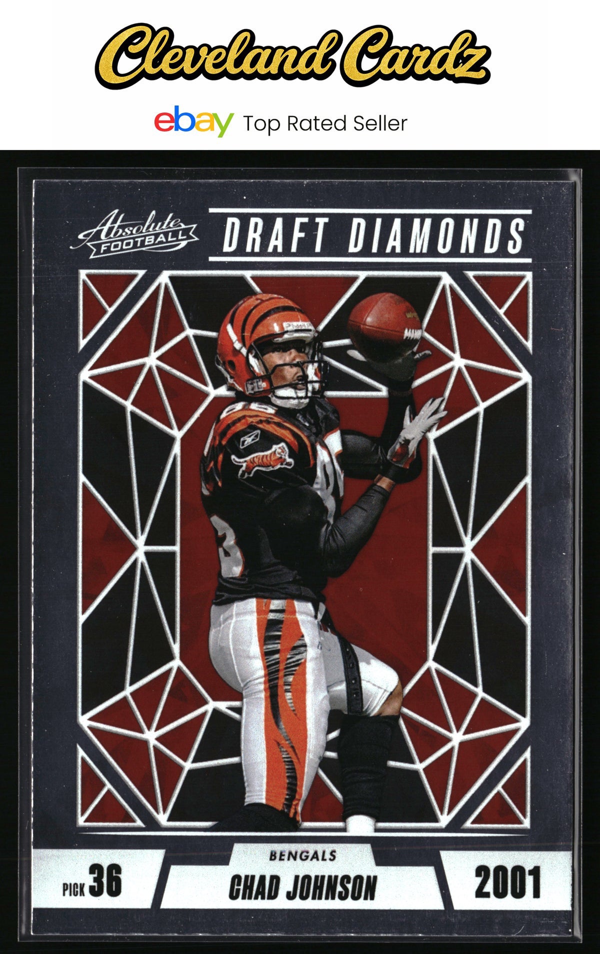2024 Panini Absolute #DD-CJN Chad Johnson Draft Diamonds