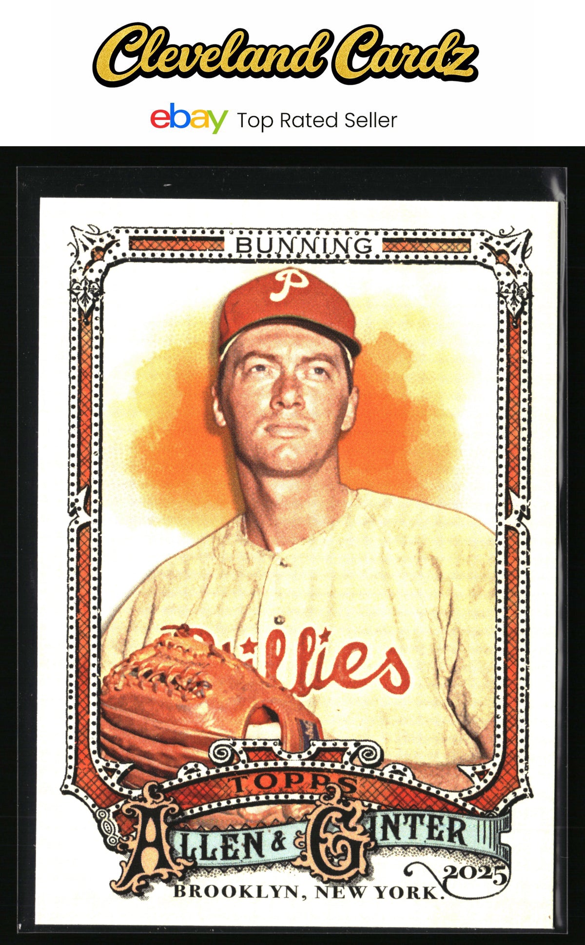 2025 Topps Allen & Ginter #345 Jim Bunning