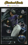 2023 Bowman Platinum #TOP-44 Jordan Beck Top Prospects