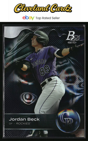 2023 Bowman Platinum #TOP-44 Jordan Beck Top Prospects