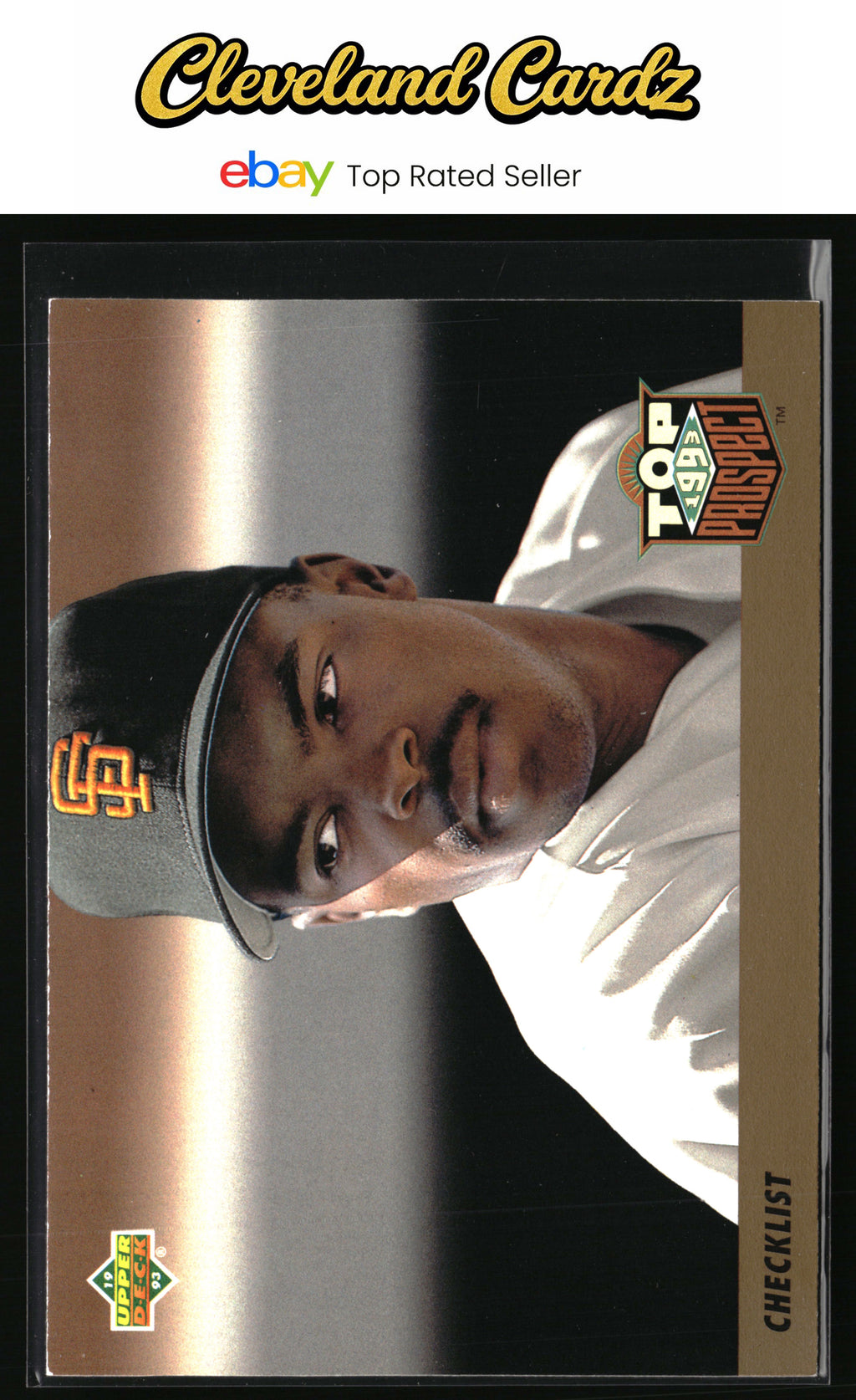 1993 Upper Deck #421 Top Prospect Checklist (Calvin Murray)