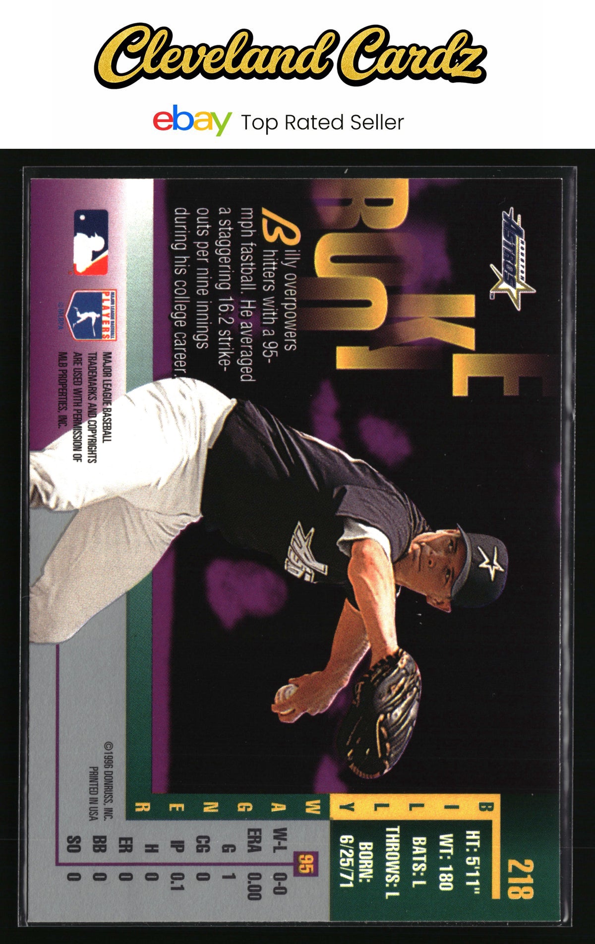 1996 Leaf #218 Billy Wagner