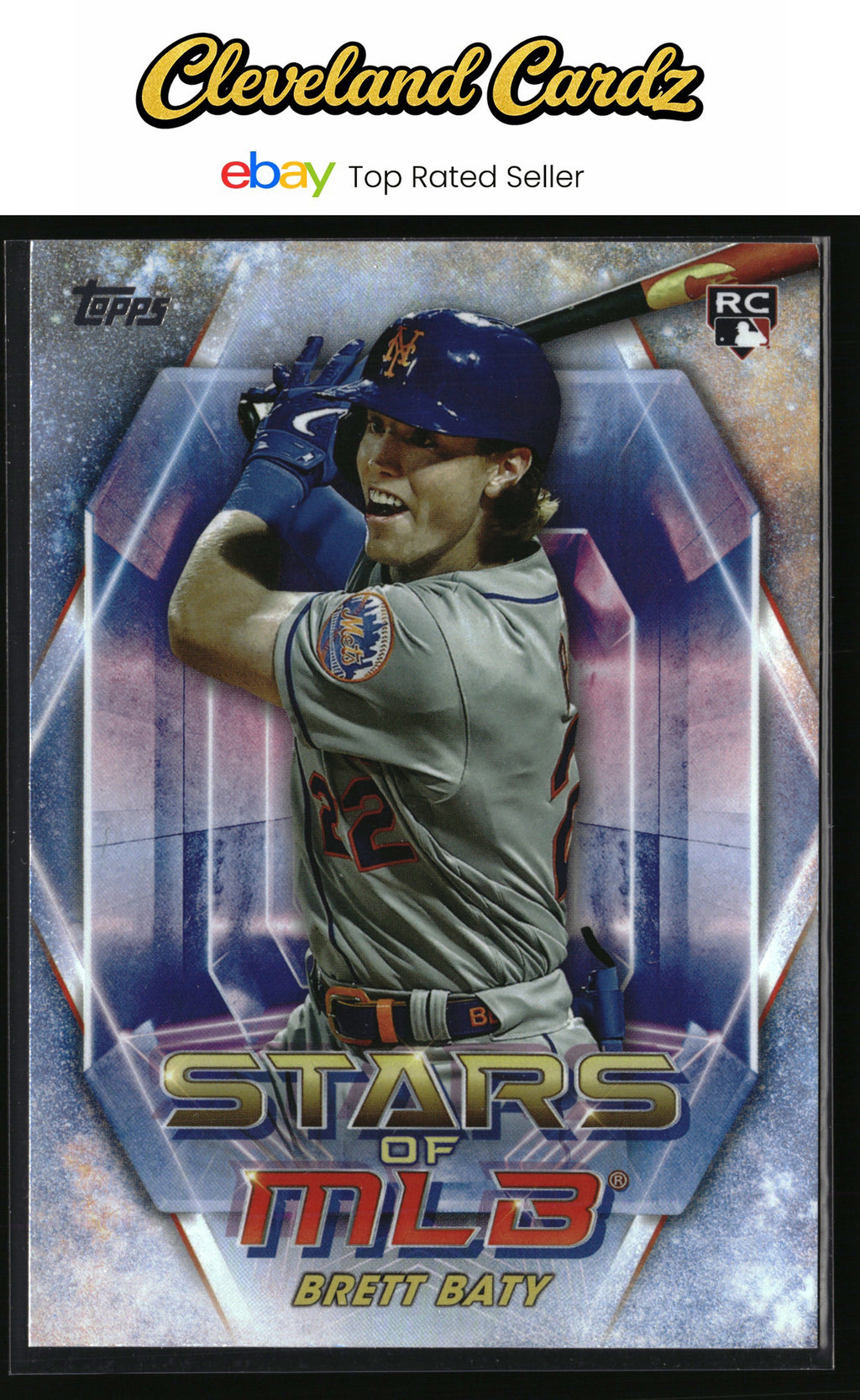 2023 Topps Update #SMLBC-82 Brett Baty Stars of MLB Chrome