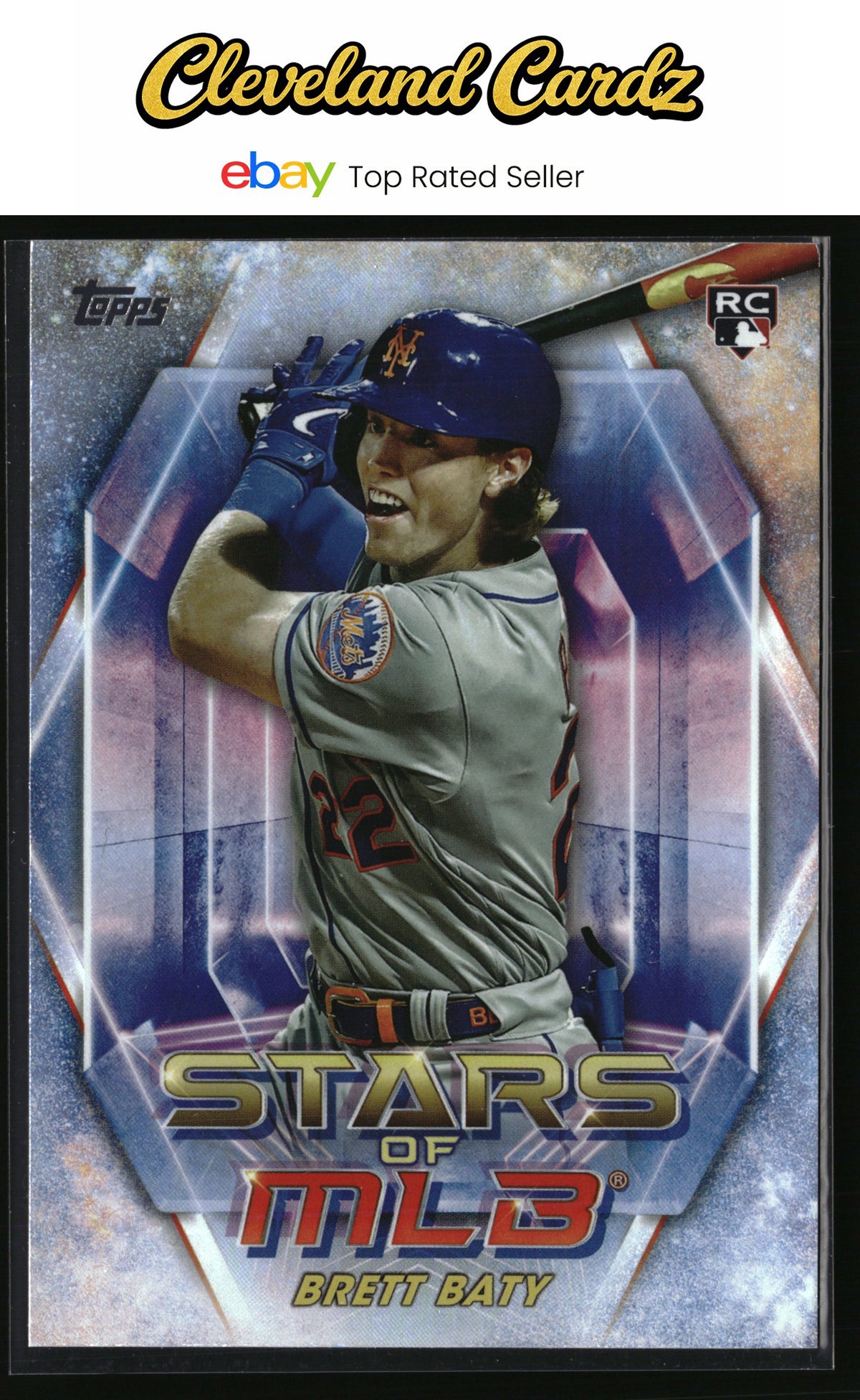 2023 Topps Update #SMLBC-82 Brett Baty Stars of MLB Chrome