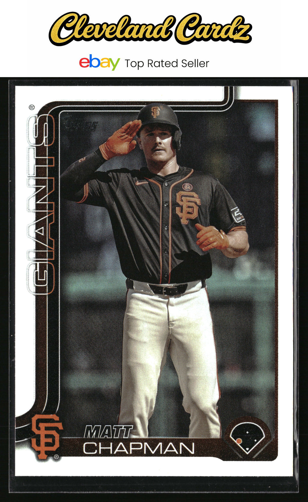 2025 Topps #221 Matt Chapman Rainbow Foil