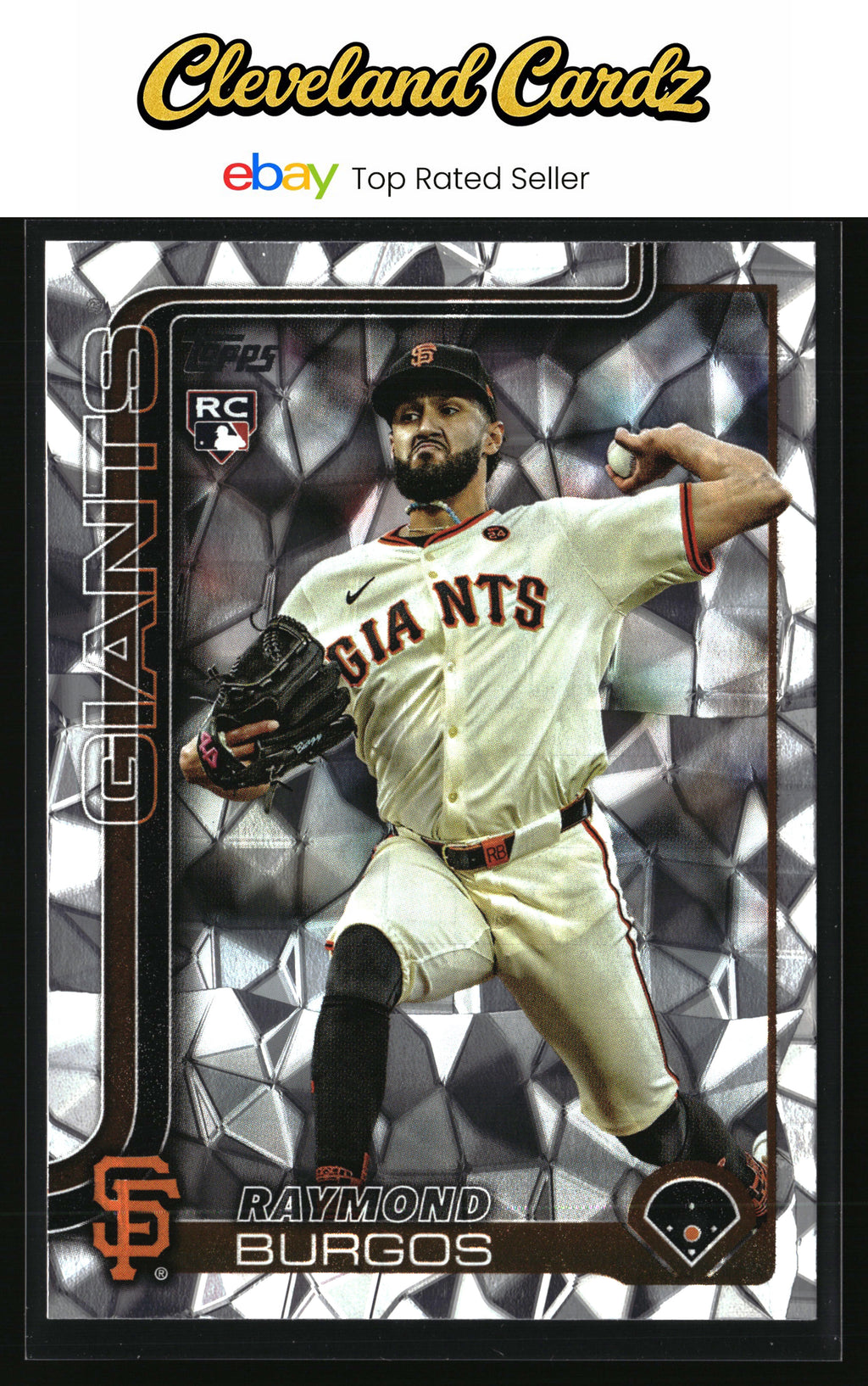 2025 Topps Update #US115 Raymond Burgos Diamante Foil