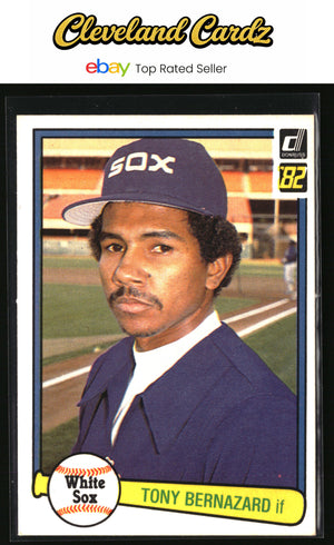 1982 Donruss #143 Tony Bernazard