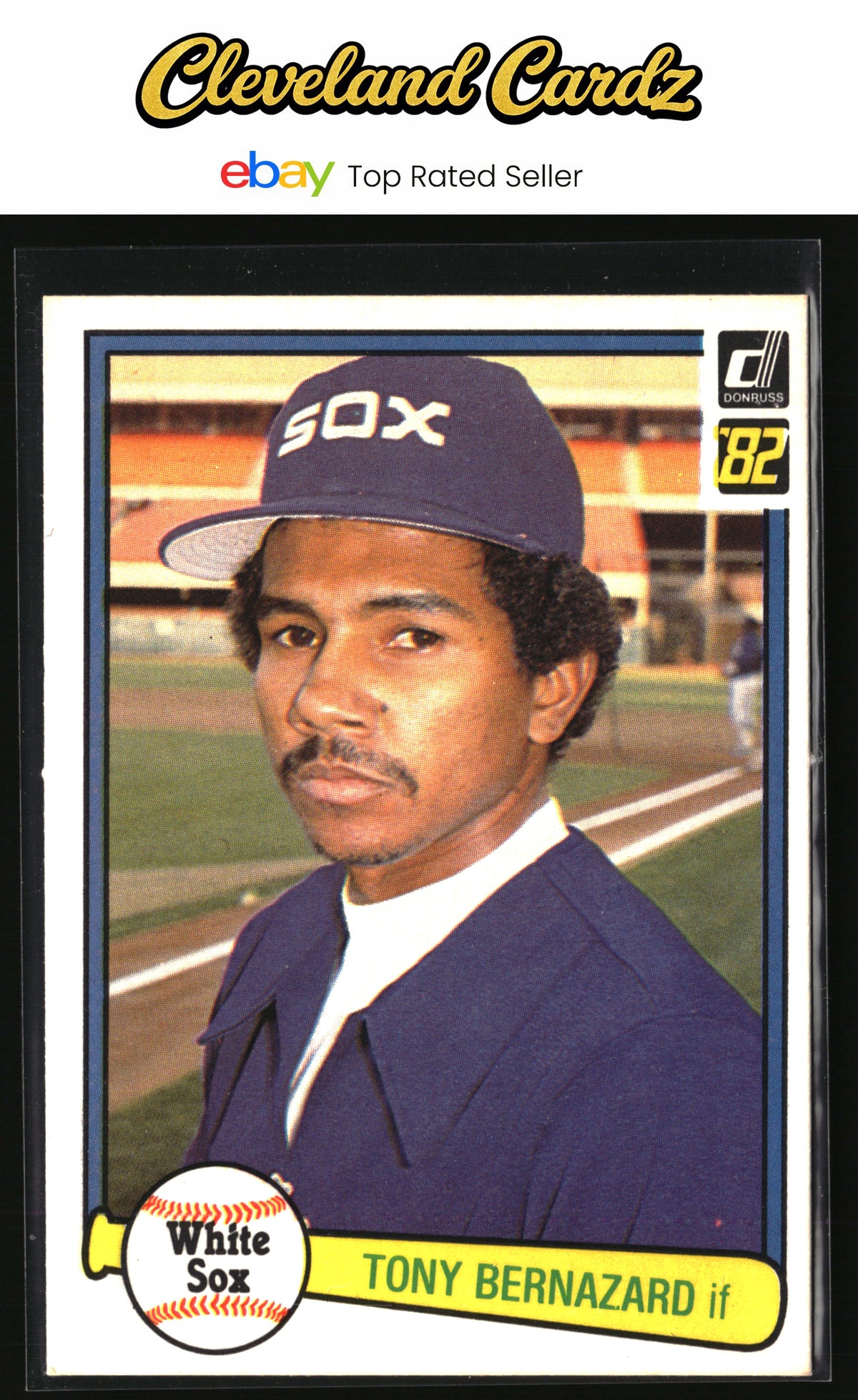 1982 Donruss #143 Tony Bernazard