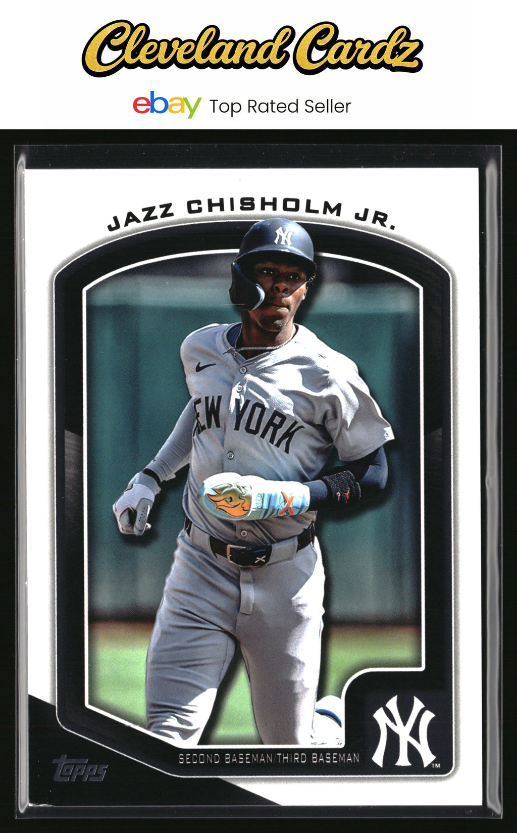 2025 Topps #44 Jazz Chisholm Jr. Flagship Collection (Series Two)