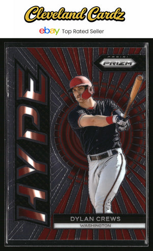 2024 Panini Prizm #23 Dylan Crews Hype
