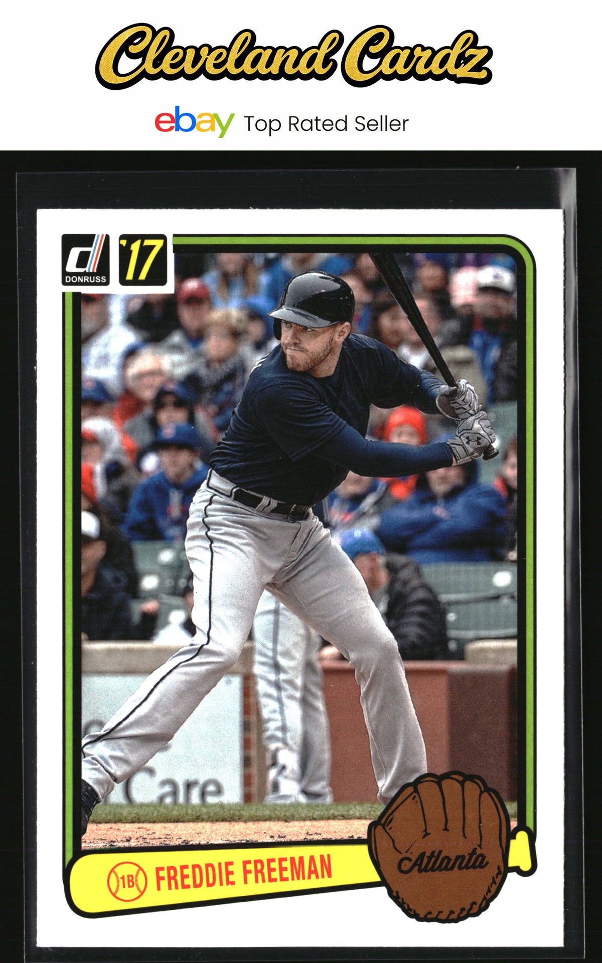 2017 Donruss #RV-2 Freddie Freeman Retro Variations 1983