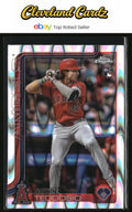 2025 Topps Chrome #198 Bryce Teodosio RayWave Refractor