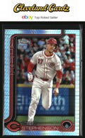 2025 Topps Chrome #112 Tyler Stephenson Prism Refractor