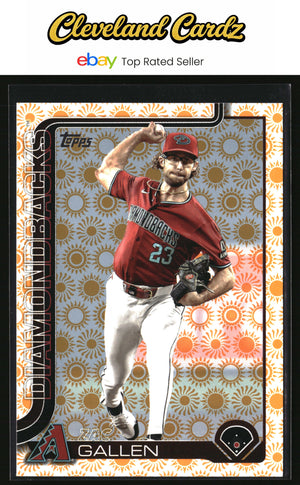 2025 Topps #448 Zac Gallen Holiday