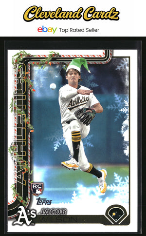 2025 Topps Holiday #H4b Jacob Wilson