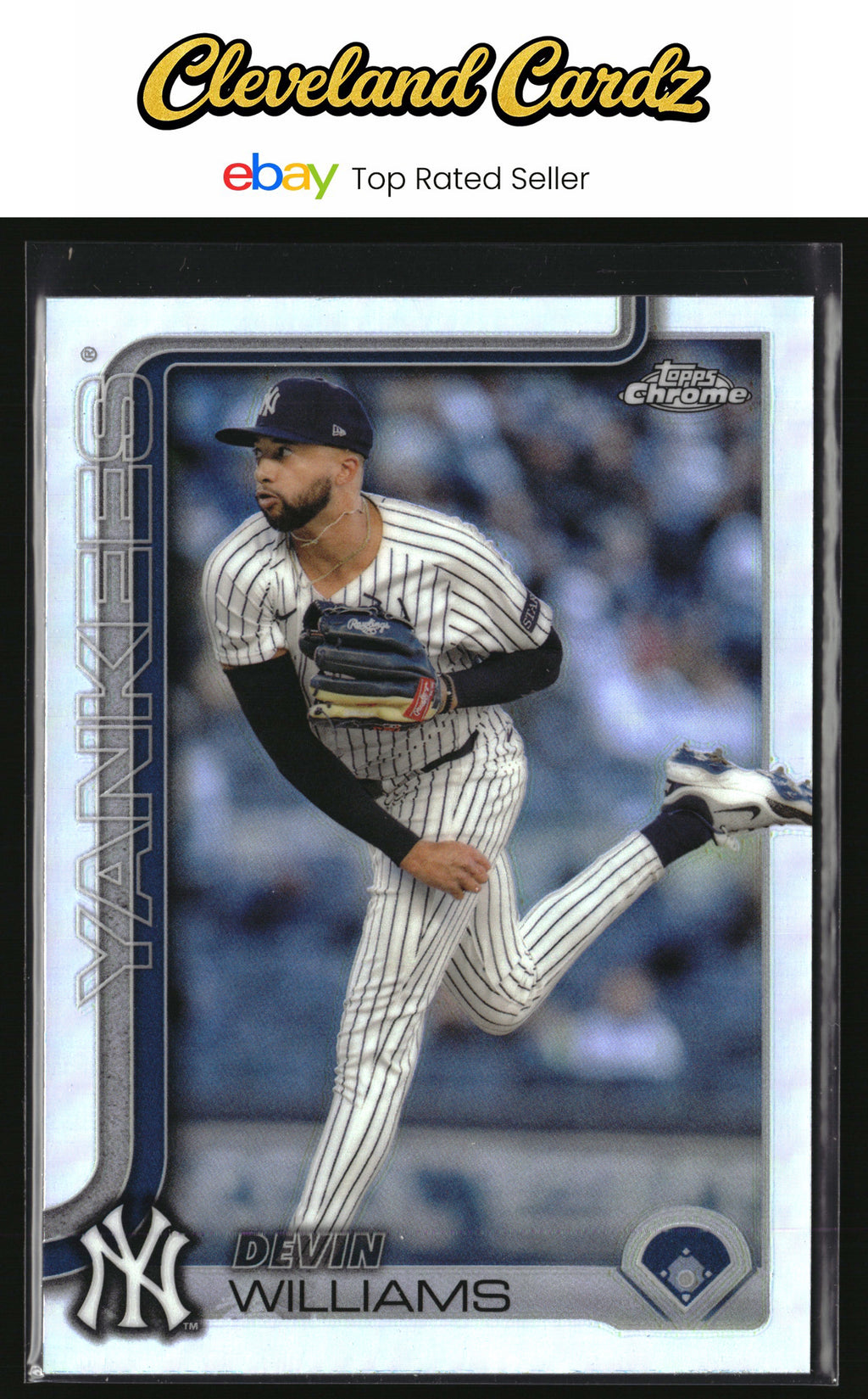 2025 Topps Chrome #153 Devin Williams Refractor