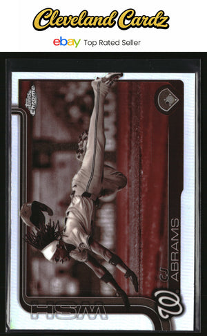 2025 Topps Chrome #176 CJ Abrams Sepia Refractor