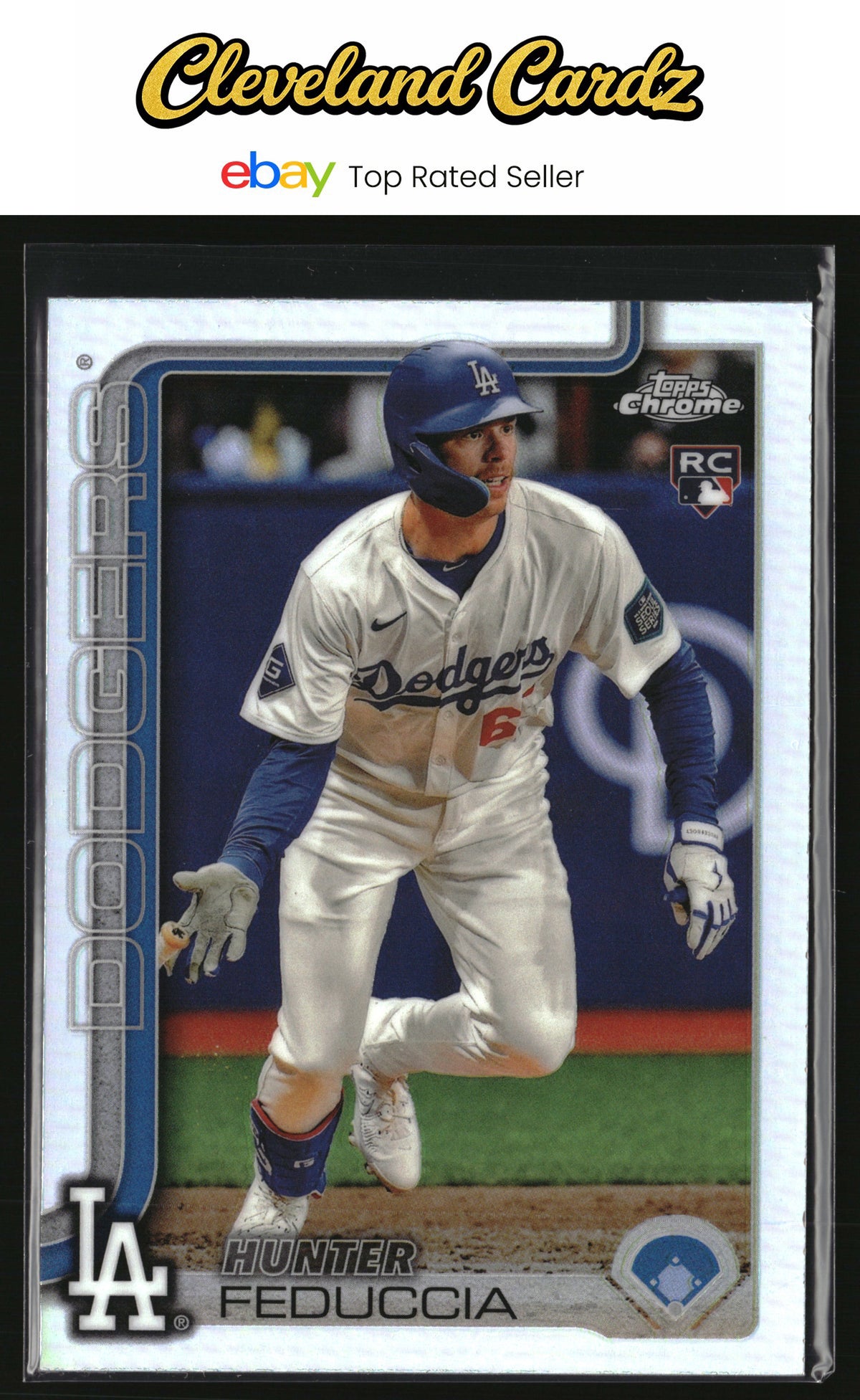 2025 Topps Chrome #288 Hunter Feduccia Refractor