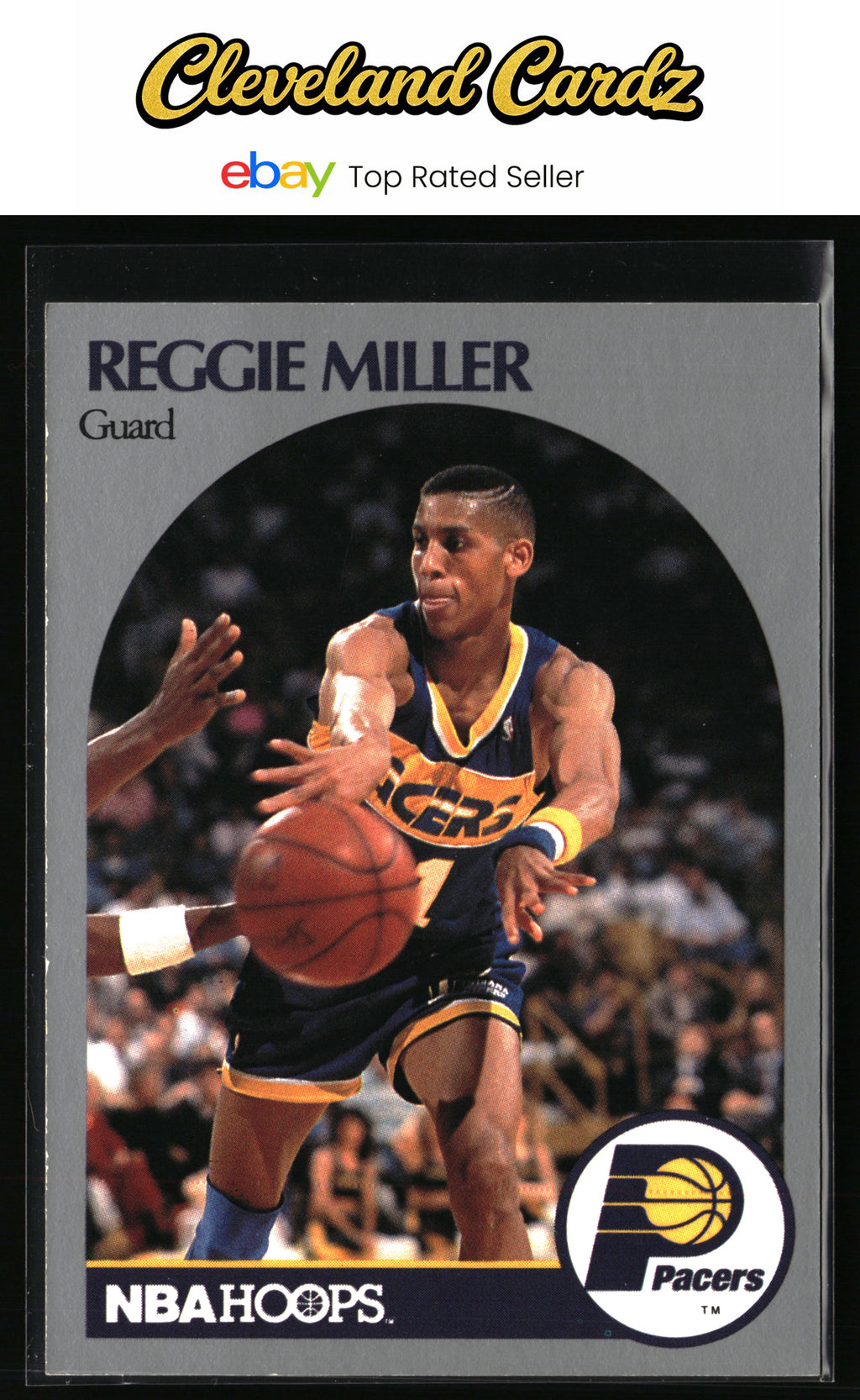 1990-91 Hoops #135 Reggie Miller