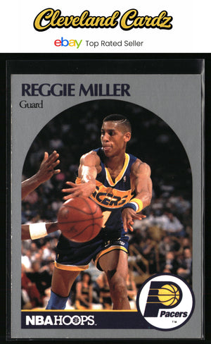 1990-91 Hoops #135 Reggie Miller