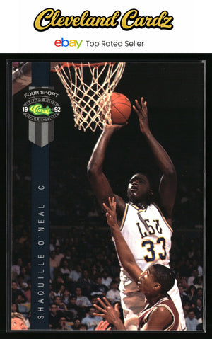 1992 Classic Four Sport #1 Shaquille O'Neal