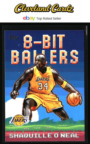 2025-26 Topps #8B-21 Shaquille O'Neal 8-Bit Ballers