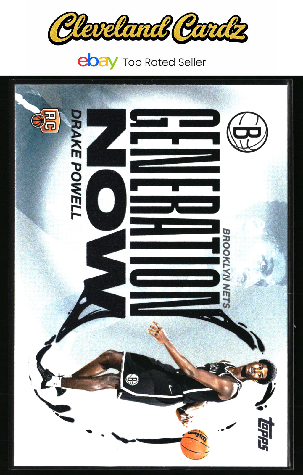 2025-26 Topps #GN-22 Drake Powell Generation Now
