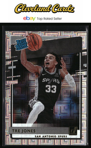 2020-21 Donruss #244 Tre Jones Choice