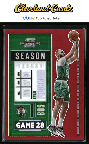 2020-21 Panini Contenders Optic #72 Evan Fournier Red