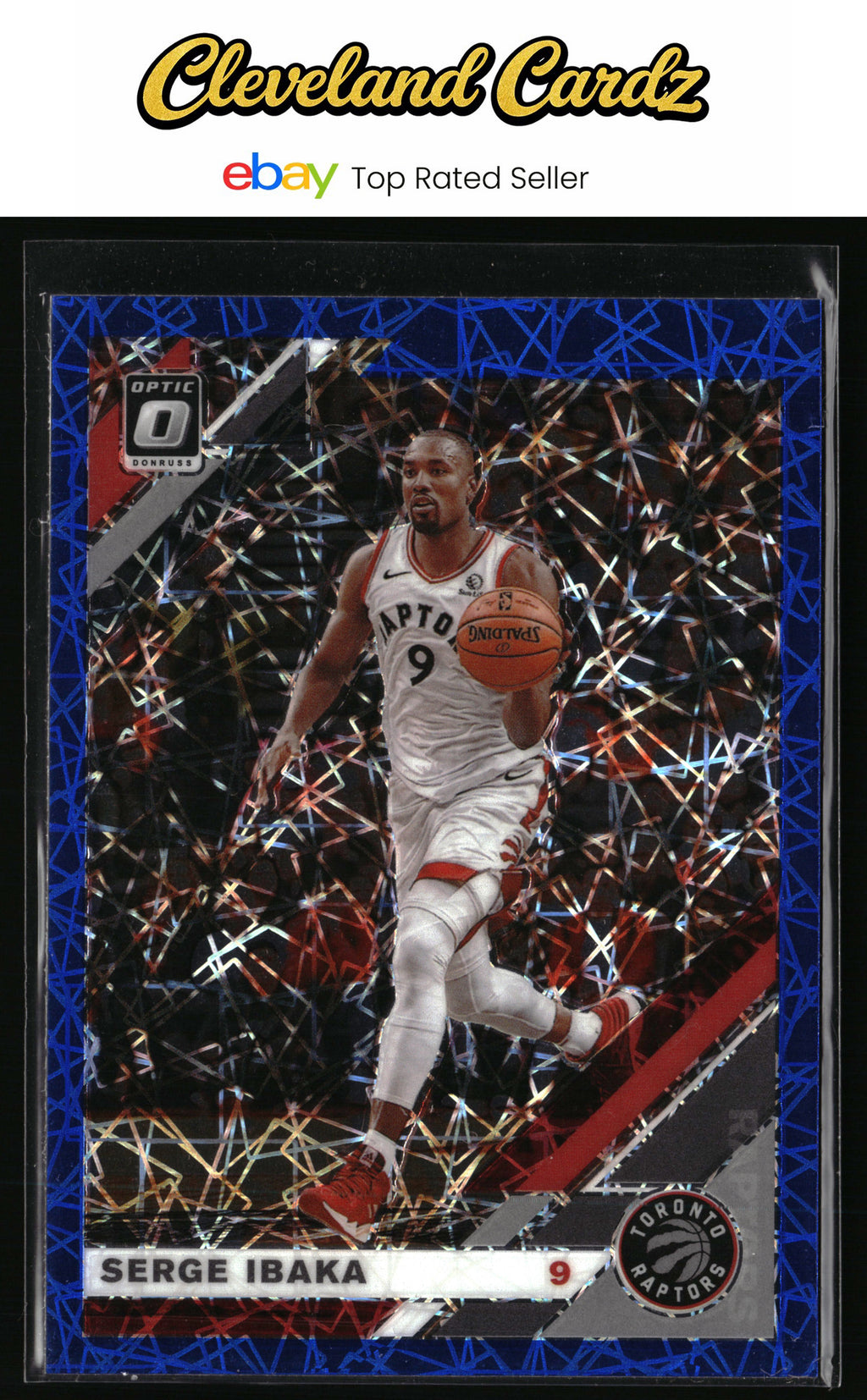 2019-20 Donruss Optic #29 Serge Ibaka Blue Velocity