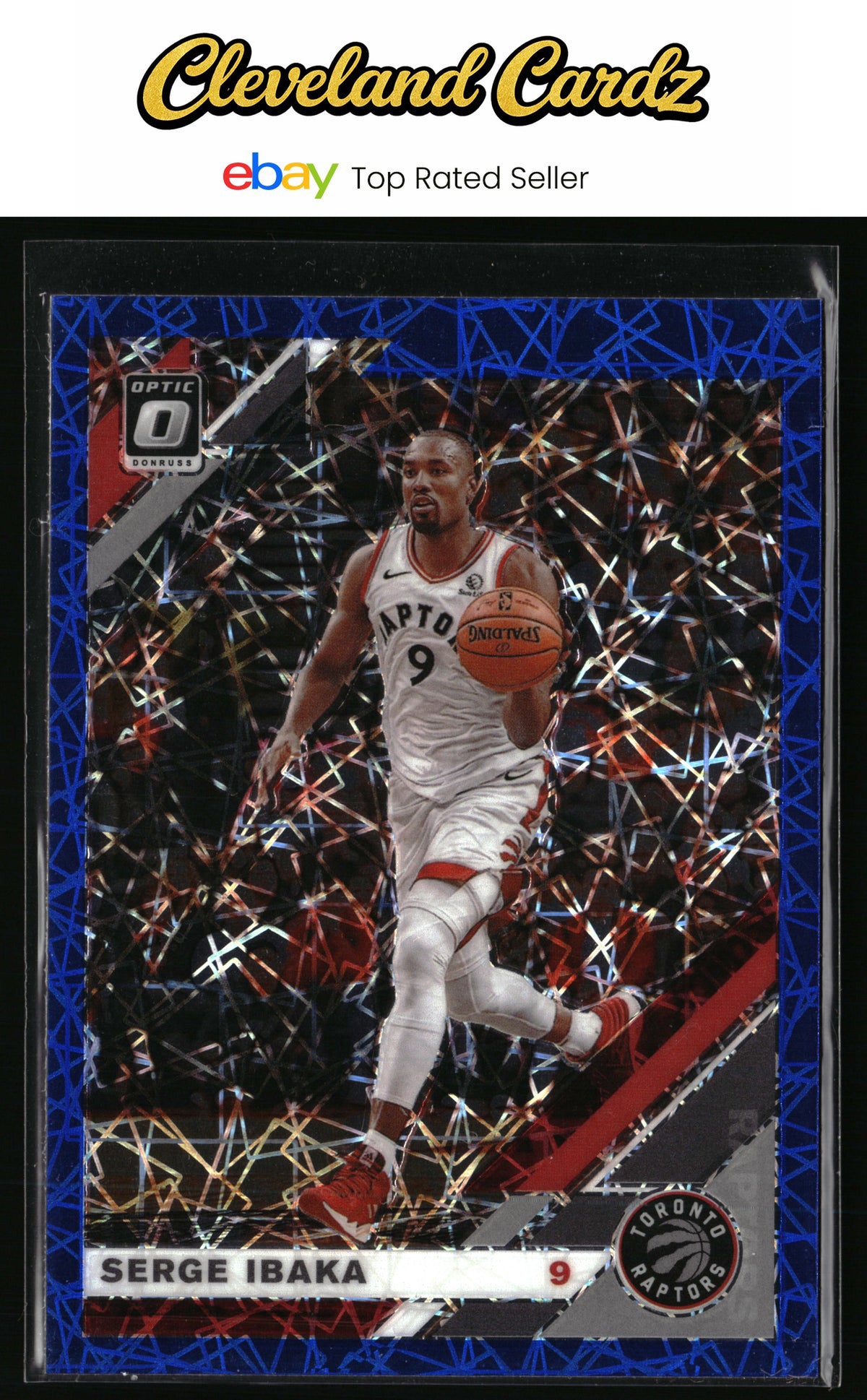 2019-20 Donruss Optic #29 Serge Ibaka Blue Velocity