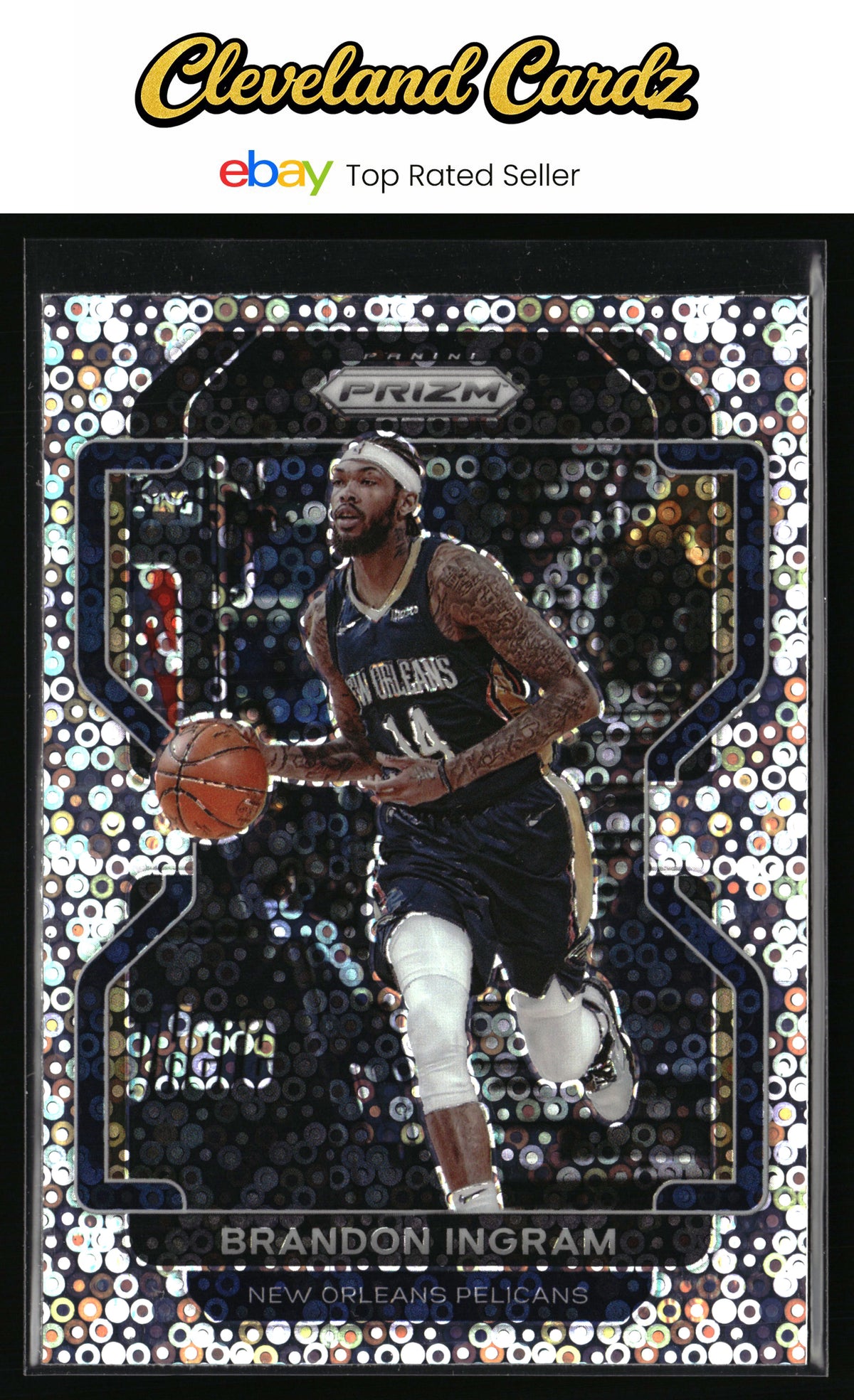 2021-22 Panini Prizm #9 Brandon Ingram Silver Wave